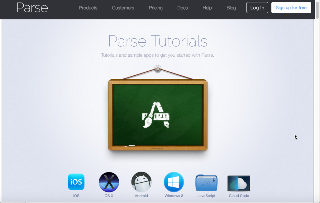 Parse tutorials