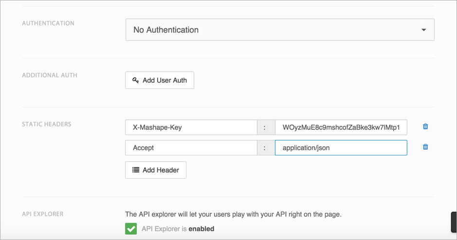 Readme.io static headers